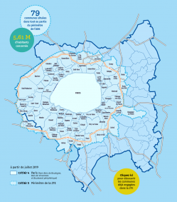 Zone à faible émissions / Paris.