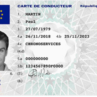 Carte de conducteur